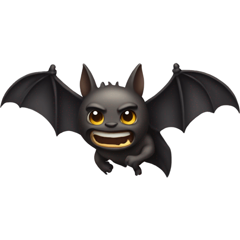 Very strong bat emoji