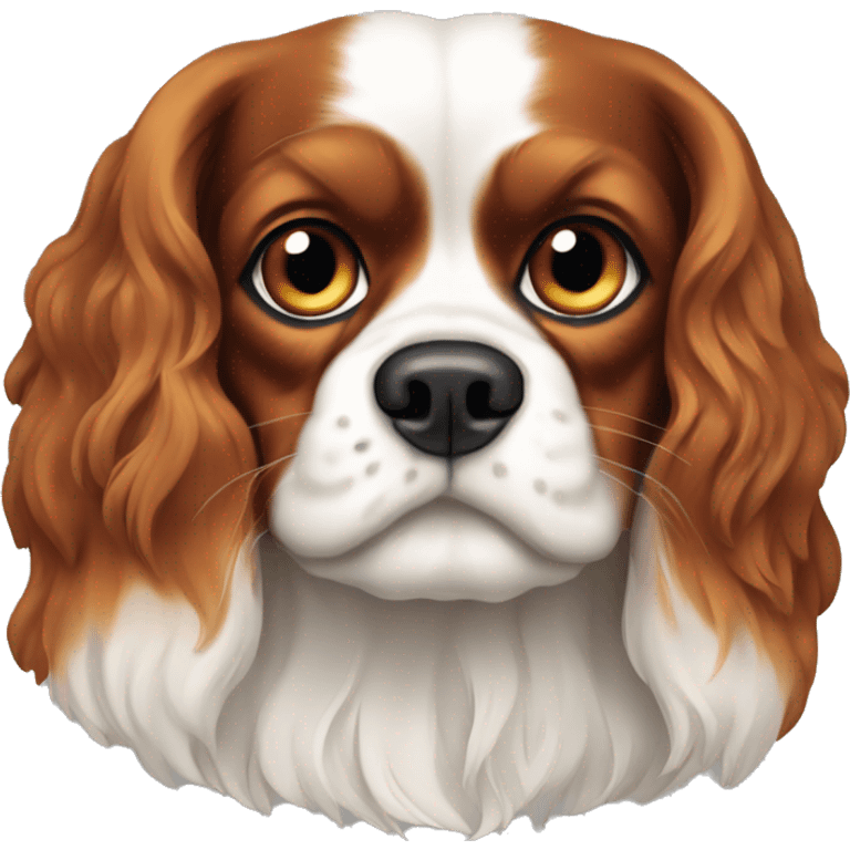 King Charles cavalier dog  emoji