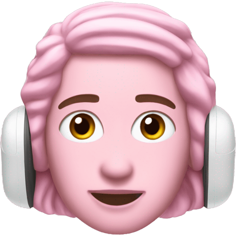 pink air pods max emoji