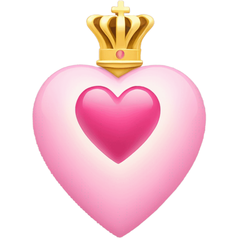 Light pink sacred heart emoji