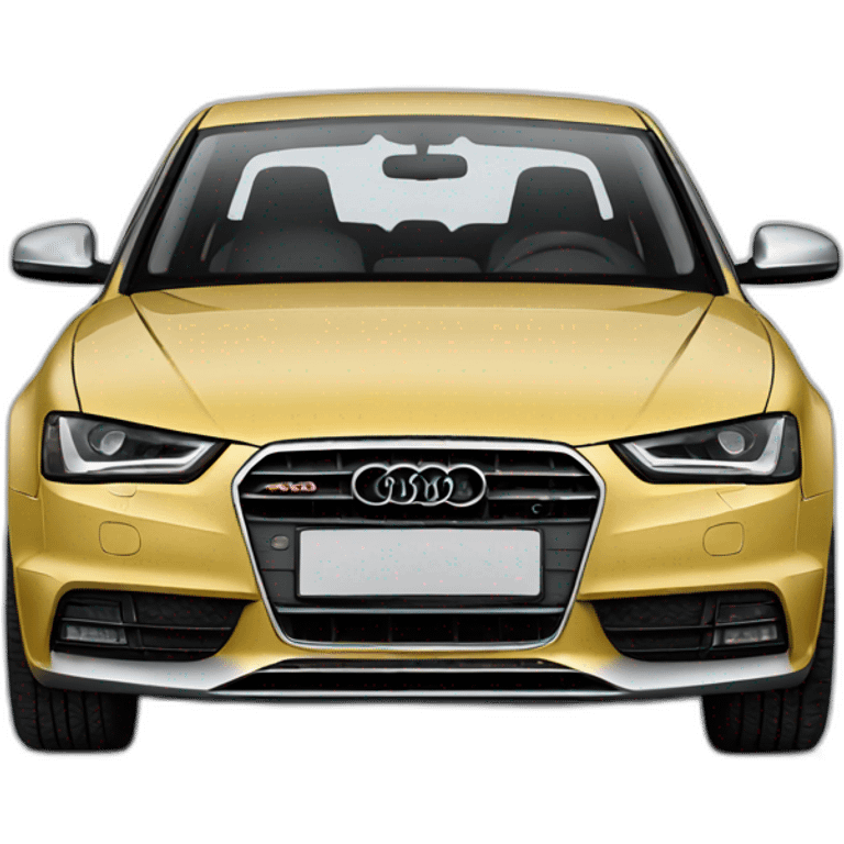 Audi a4 front emoji