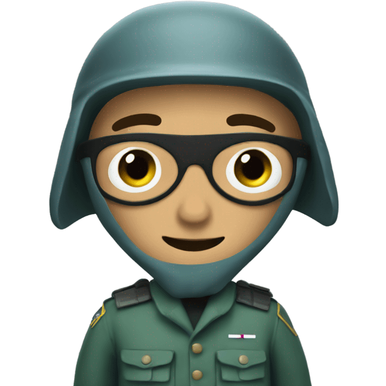 Squid game soldier emoji