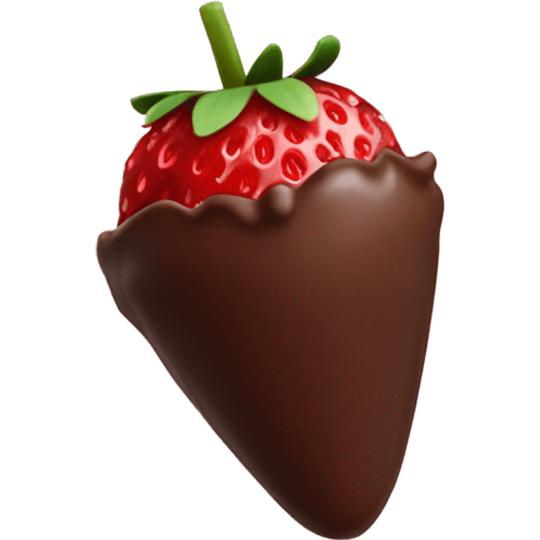 chocolate covered strawberries  emoji