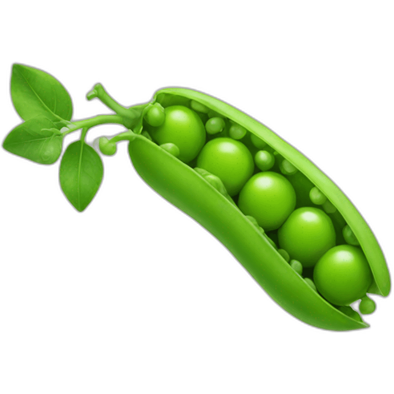 single pea emoji