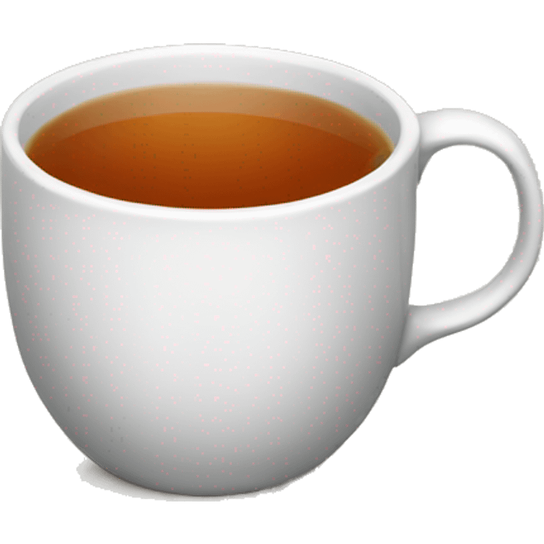 A mug of tea  emoji