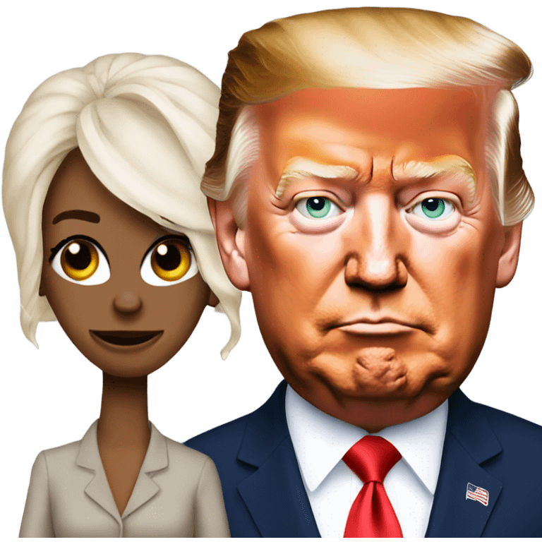 Trump and Biden divorce  emoji