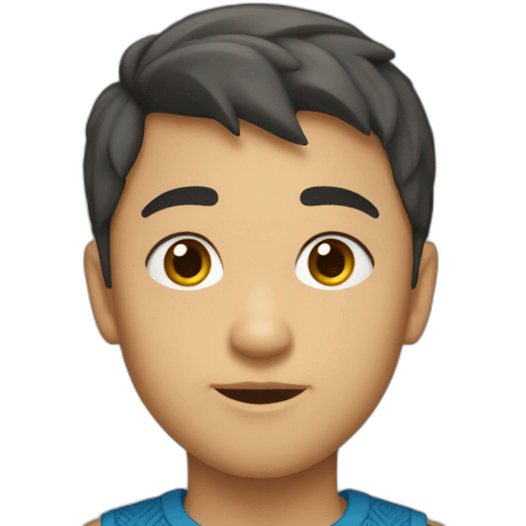 how looks uzbek boy named Azamat emoji