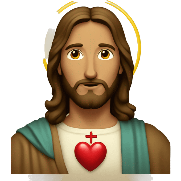 Jesus sacred heart  emoji