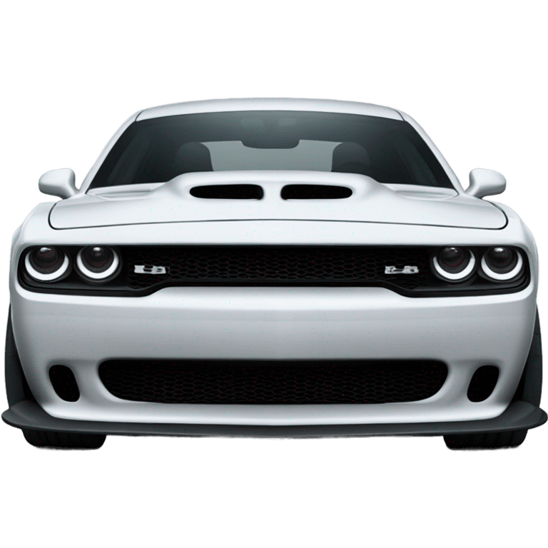 A hellcat scat pack emoji