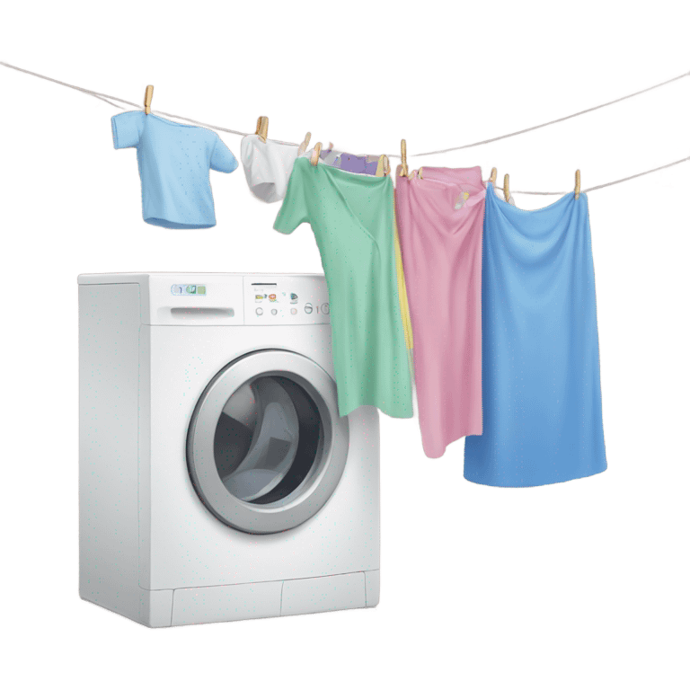 laundry line emoji