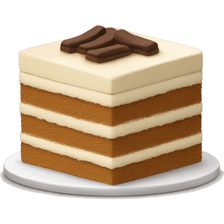 tiramisu cake emoji