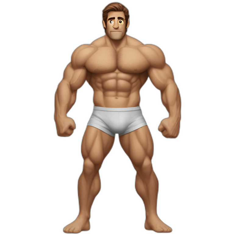 jake Gyllenhaal Bodybuilder giant emoji