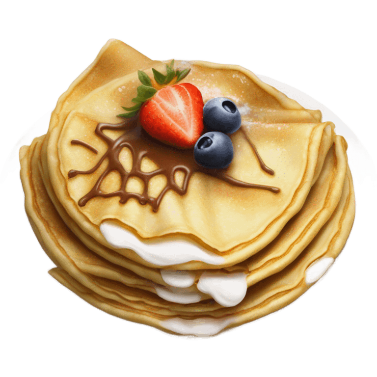 Crepe emoji