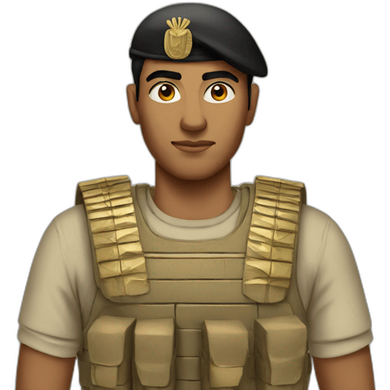 egyptian soldier emoji