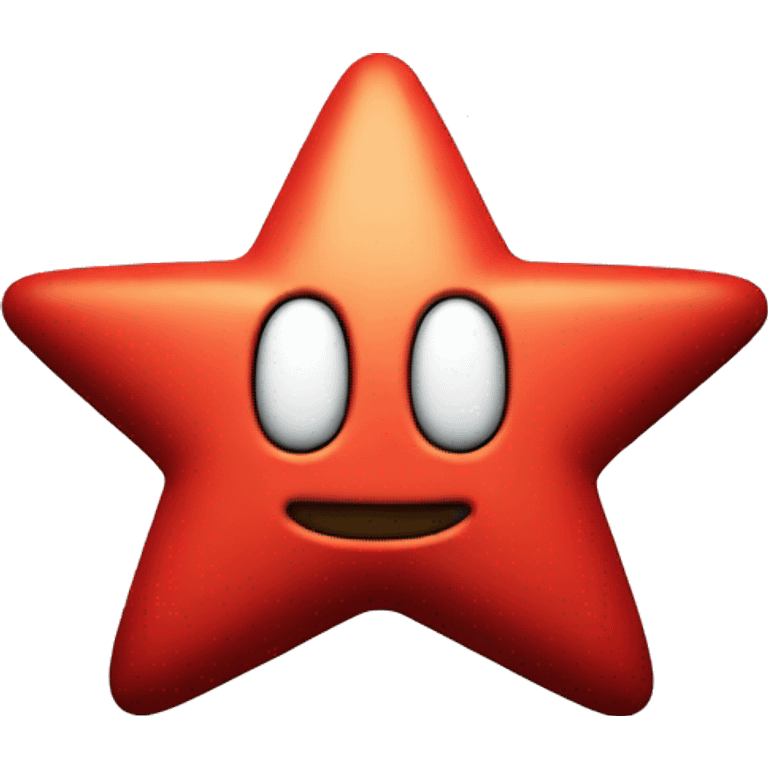 Mario star power up  emoji