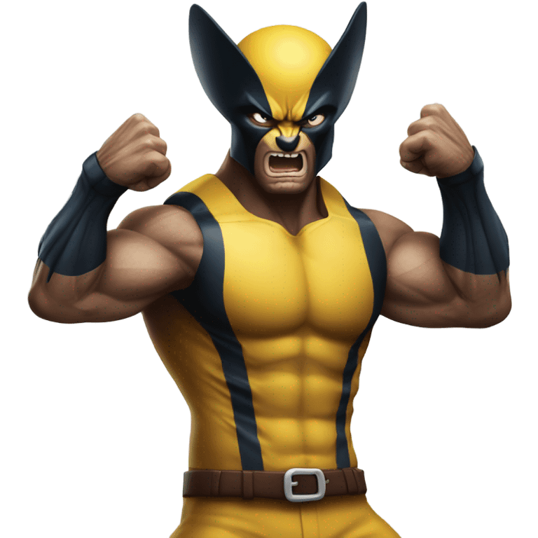 Wolverine long blade claws  emoji