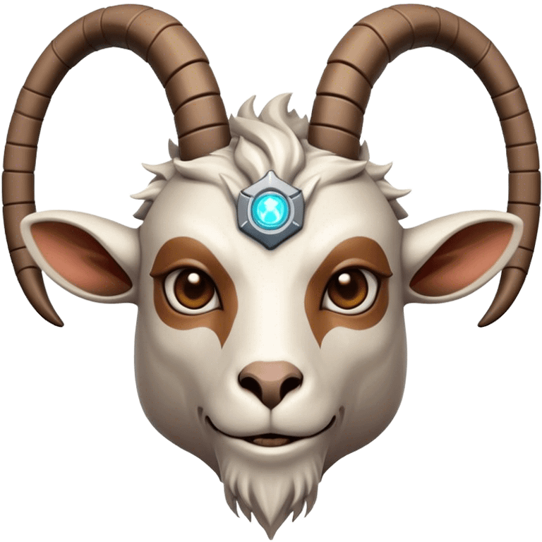 Cybernetic Goat man emoji