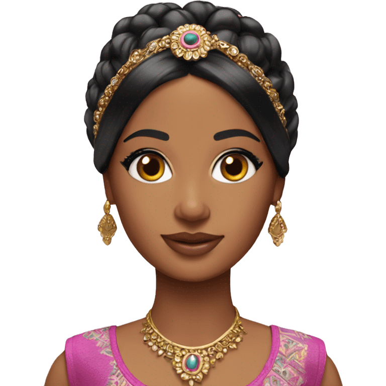 indian barbie doll emoji