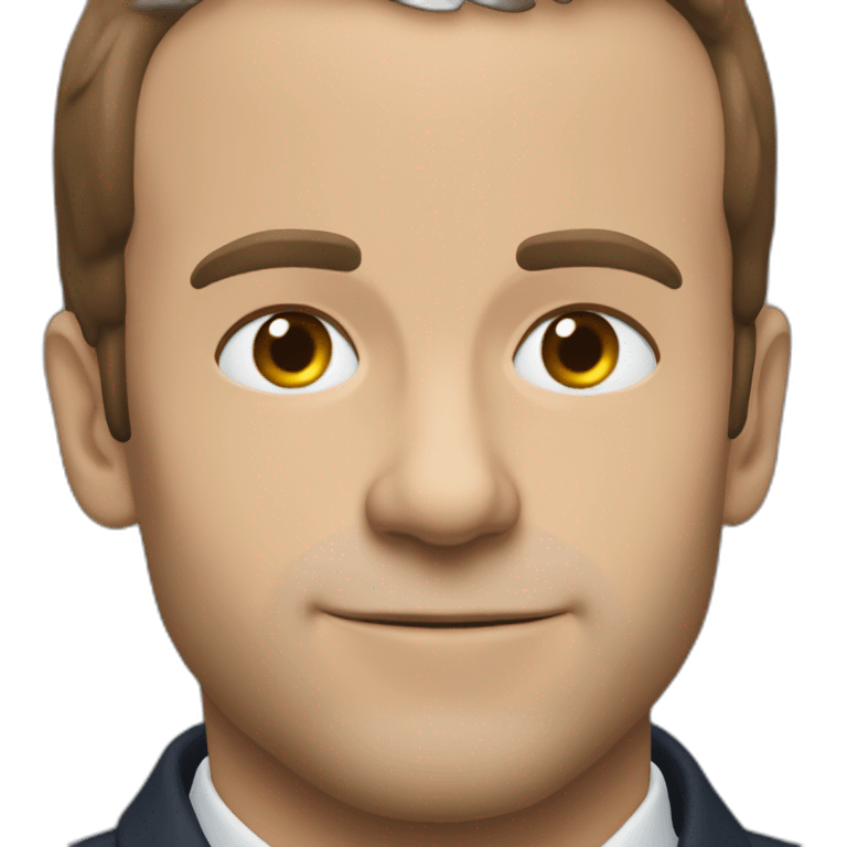 Macron qui dort emoji