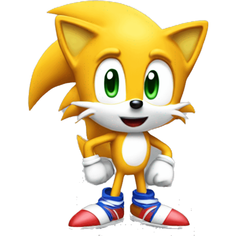 Tails sonic emoji