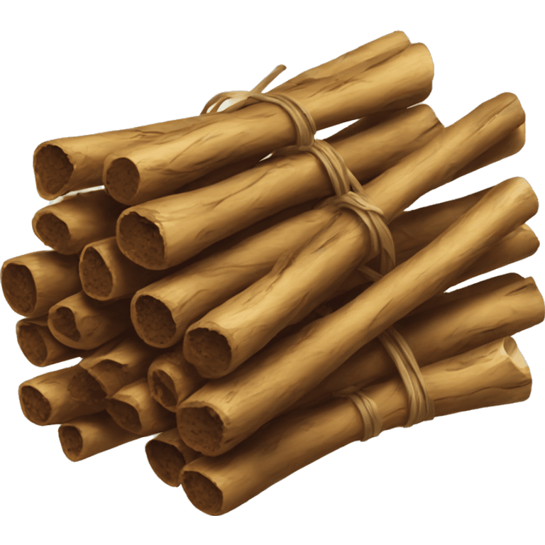 Bundle of sticks emoji