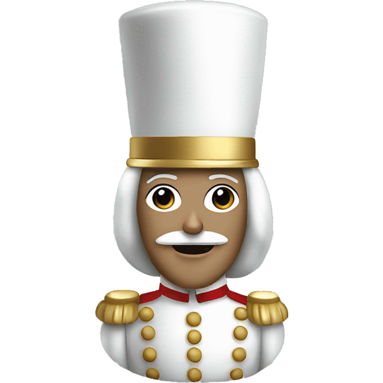 Nutcracker white  emoji