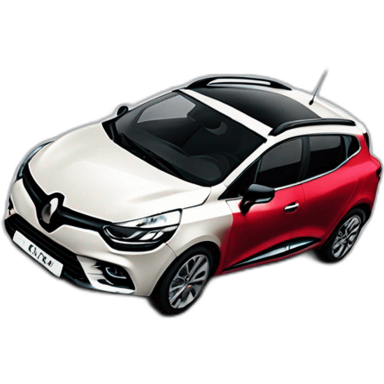 Renault clio break rouge 2019 emoji