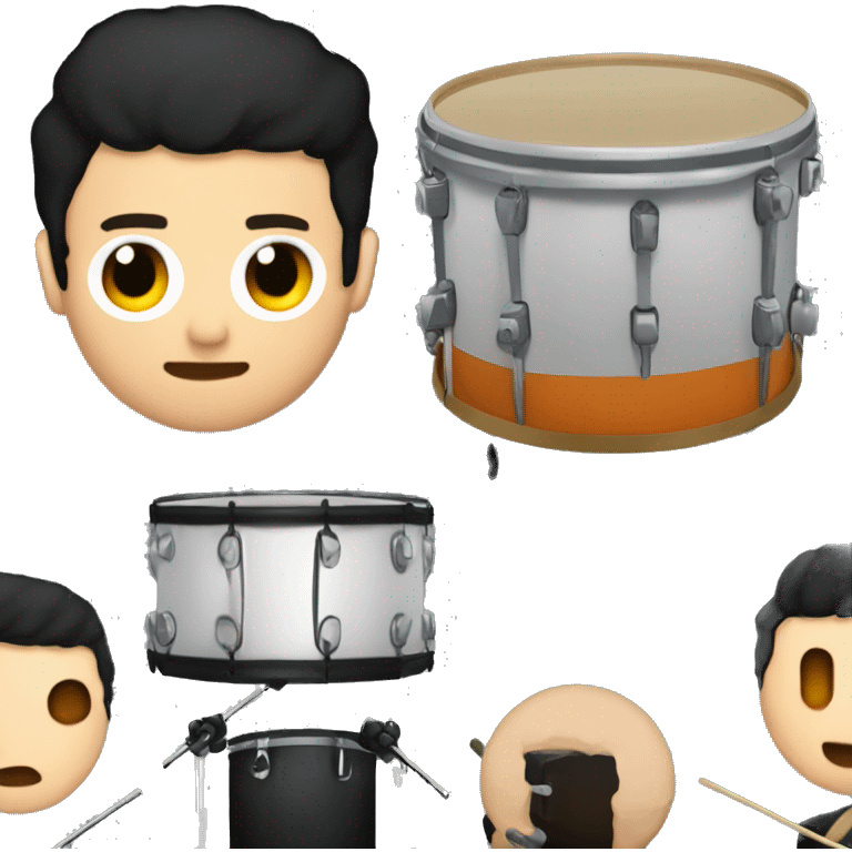 Josh Dun on the drums emoji