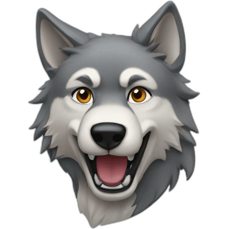 wolf wave emoji