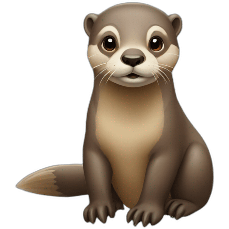 Loutre chameau emoji