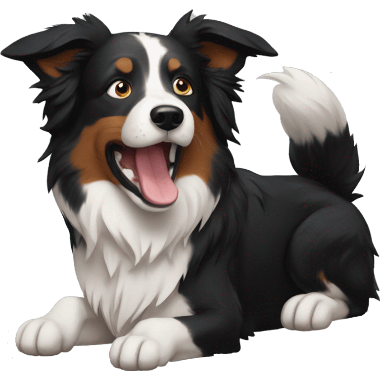 Border collie  emoji