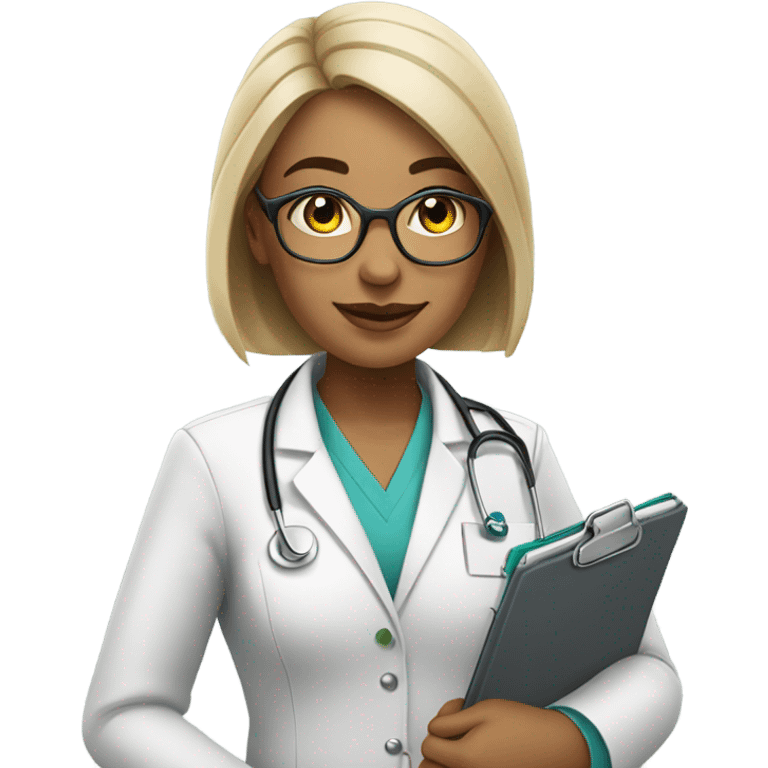 Female hospital administrator emoji