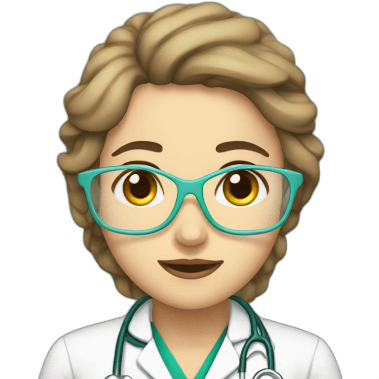 Médecin femme dormir emoji