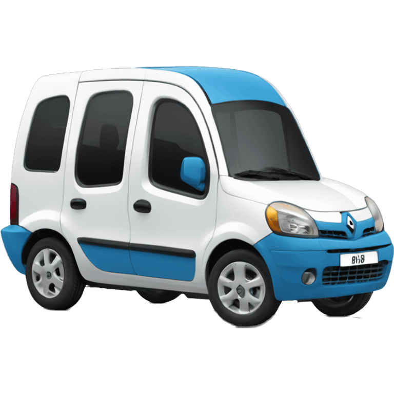 Renault kangoo bleu emoji