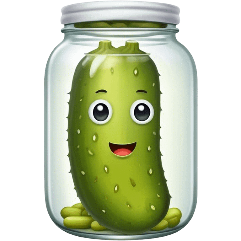 pickle in a jar emoji