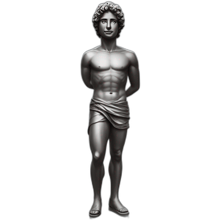 the david statue fullbody emoji