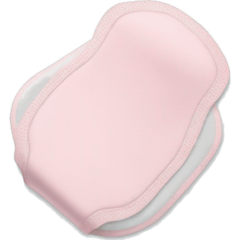 soft pink sanitary pad emoji