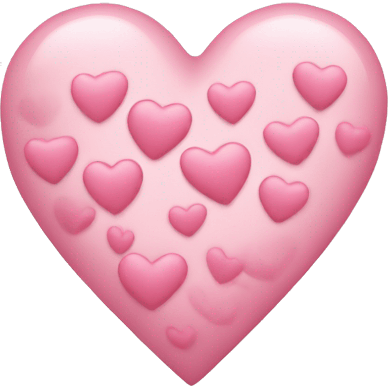 Light pink hearts emoji