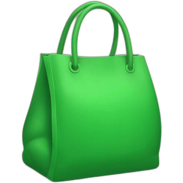 green bag emoji