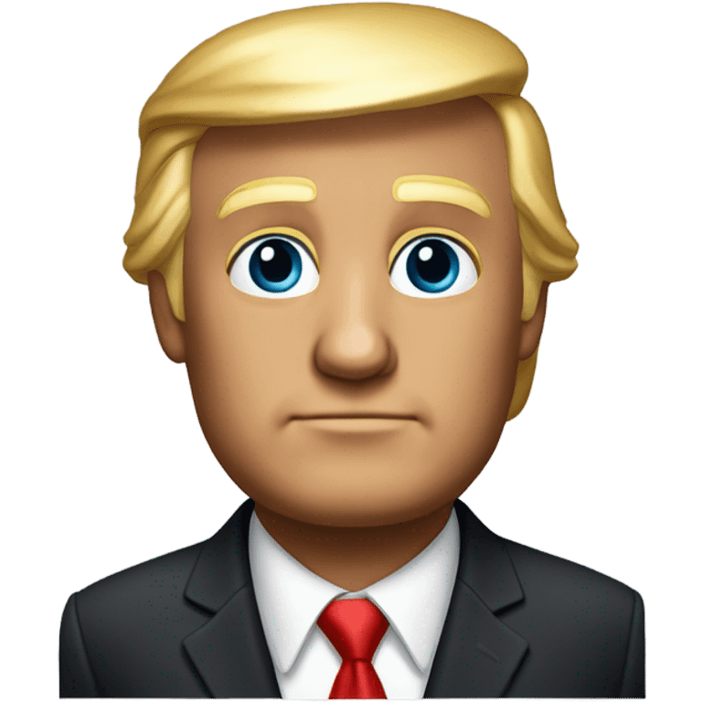 Donald j trump realistic emoji