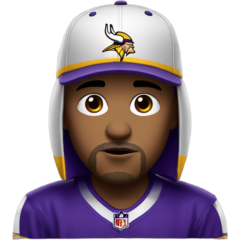 Minnesota Vikings fan crying emoji