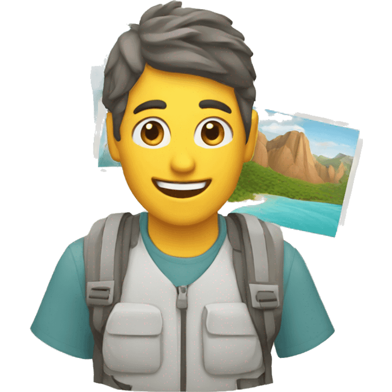 travel guide emoji