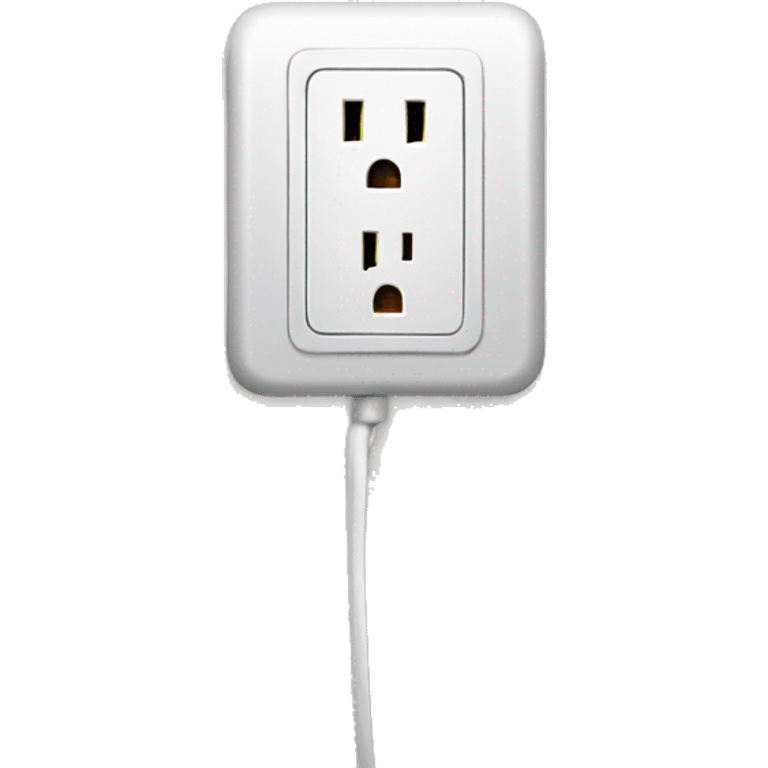 power socket only one plug-in emoji