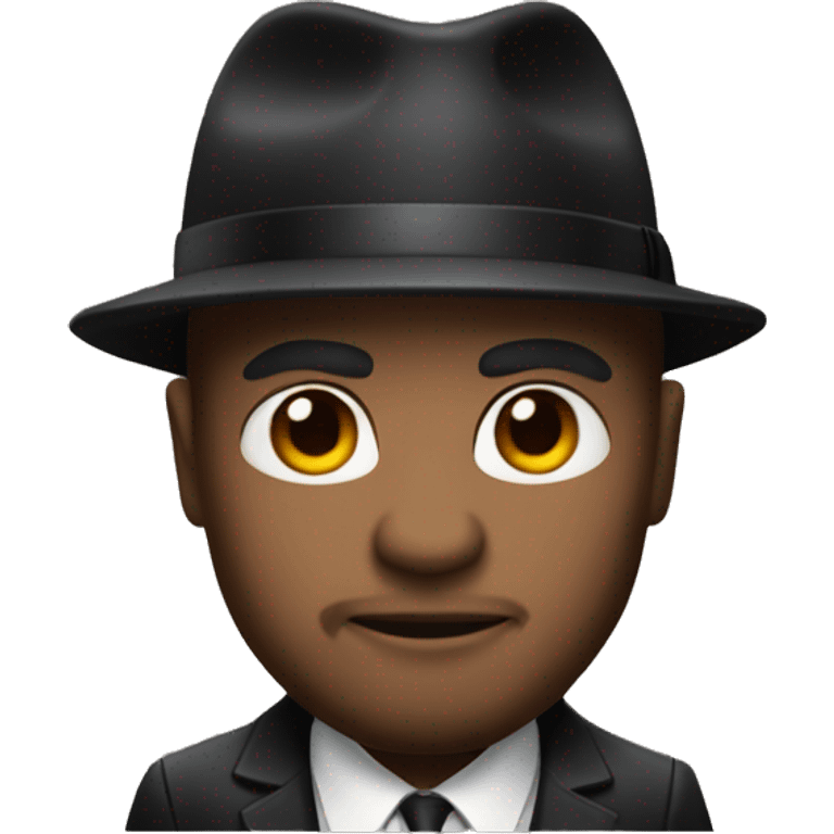 mafia member in memoji style emoji