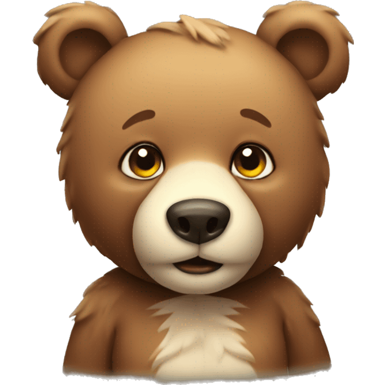 cute bear emoji