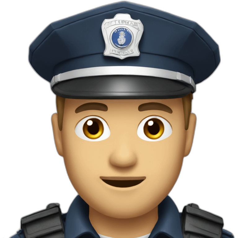 Policier français  emoji