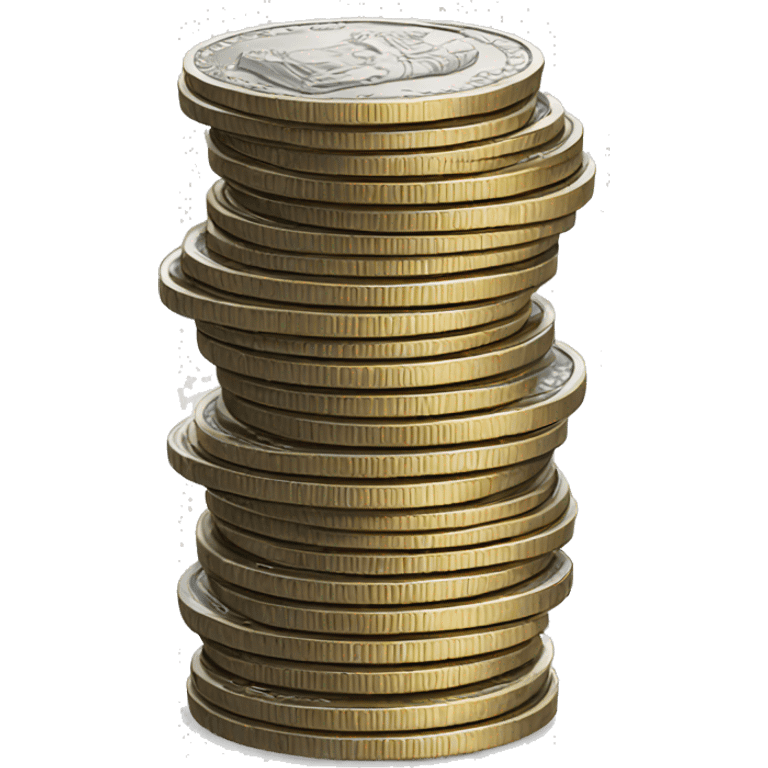 stack of coins emoji