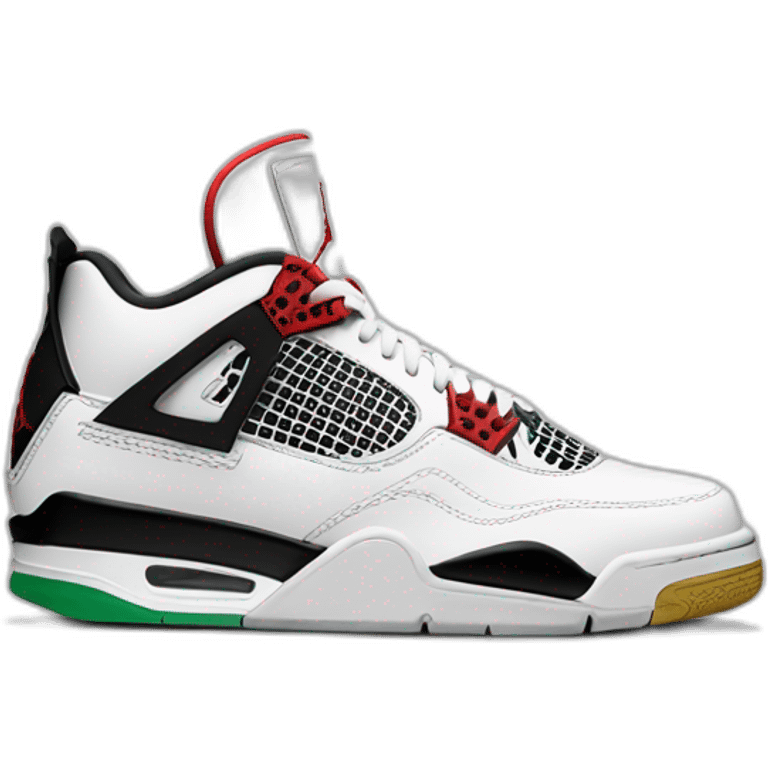 Jordan 4 chaussure emoji