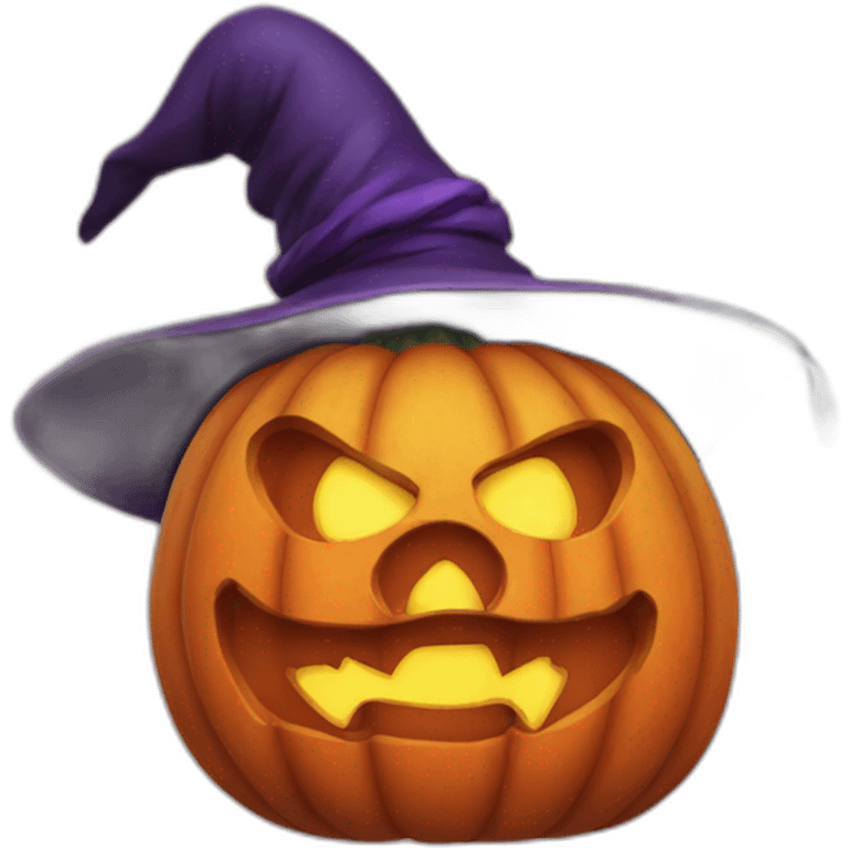 witch pumpkin emoji