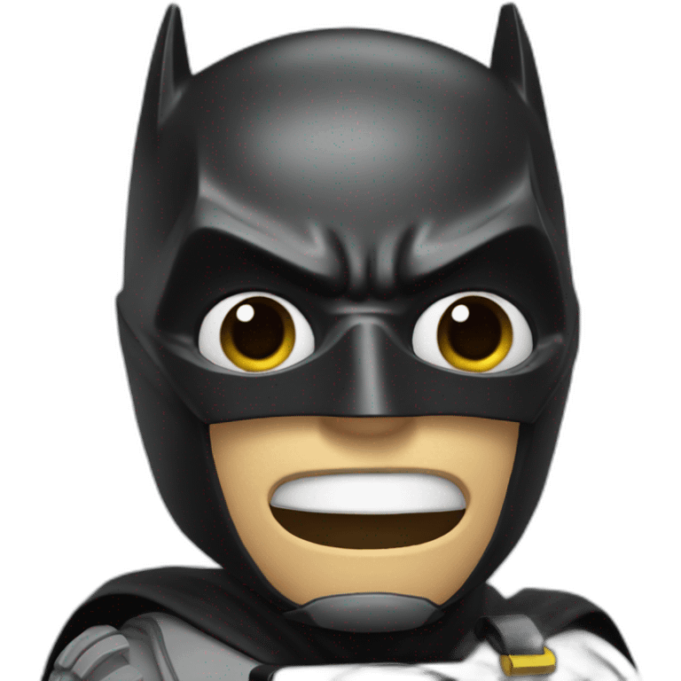 batman wtih a camera emoji